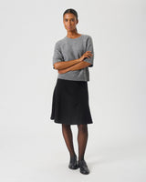 Medium Grey Melange Umay Knit Jumper