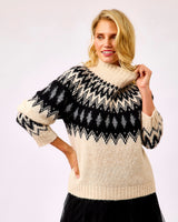 French-Oak-Melange-Venla-Turtleneck-Jumper