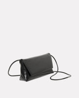 Black Structured Vlora Cross Body Bag