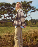 Brown Check Ysabell Jacket