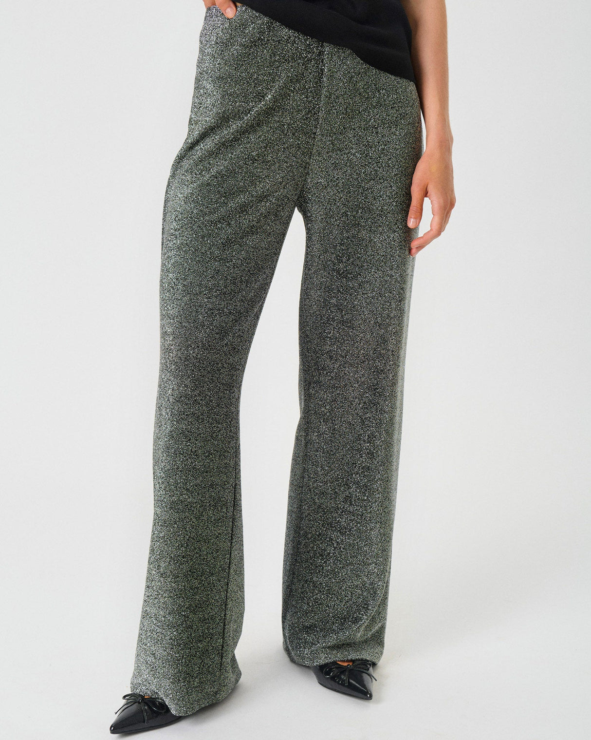 Black-Shimmer-Vibekke-Wide-Leg-Pants