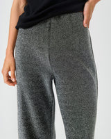 Black Shimmer Vibekke Wide Leg Pants