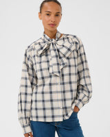 Dark-Navy-Yanina-Check-Blouse