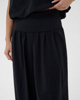 Black Bertie Cotton Balloon Trousers