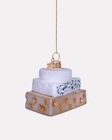 Triple Cheese Glass Tree Ornament