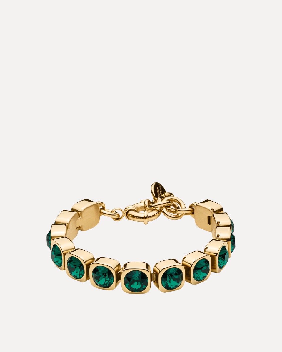 Emerald Green Crystal Conian Bracelet