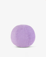Dark Purple Smiley Corduroy Soft Toy