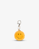 Yellow-Smiley-Fuzzy-Keychain