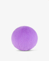 Bright Purple Smiley Fuzzy Soft Toy