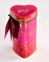 C&B Strawberry & White Chocolate Biscuits 'With Love' Tin