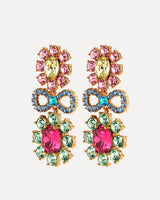 Lillian Pastel Crystal Chandelier Earrings