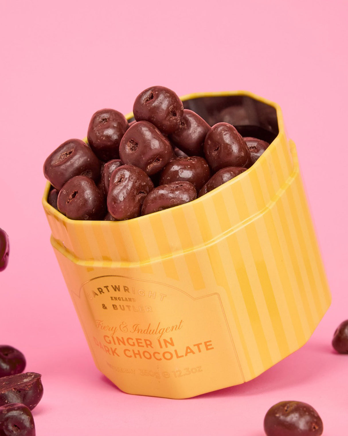 C&B Stem Ginger in Dark Chocolate Tin