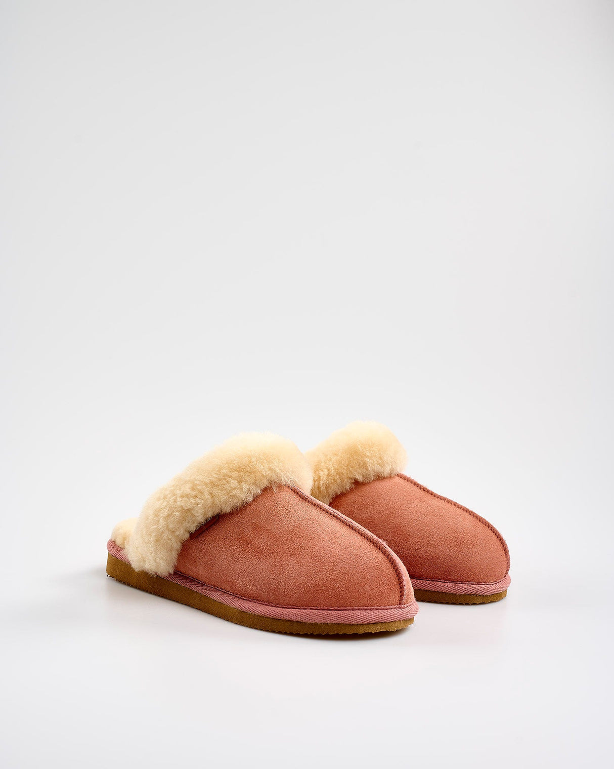 Pink Marsala Jessica Sheepskin Slippers