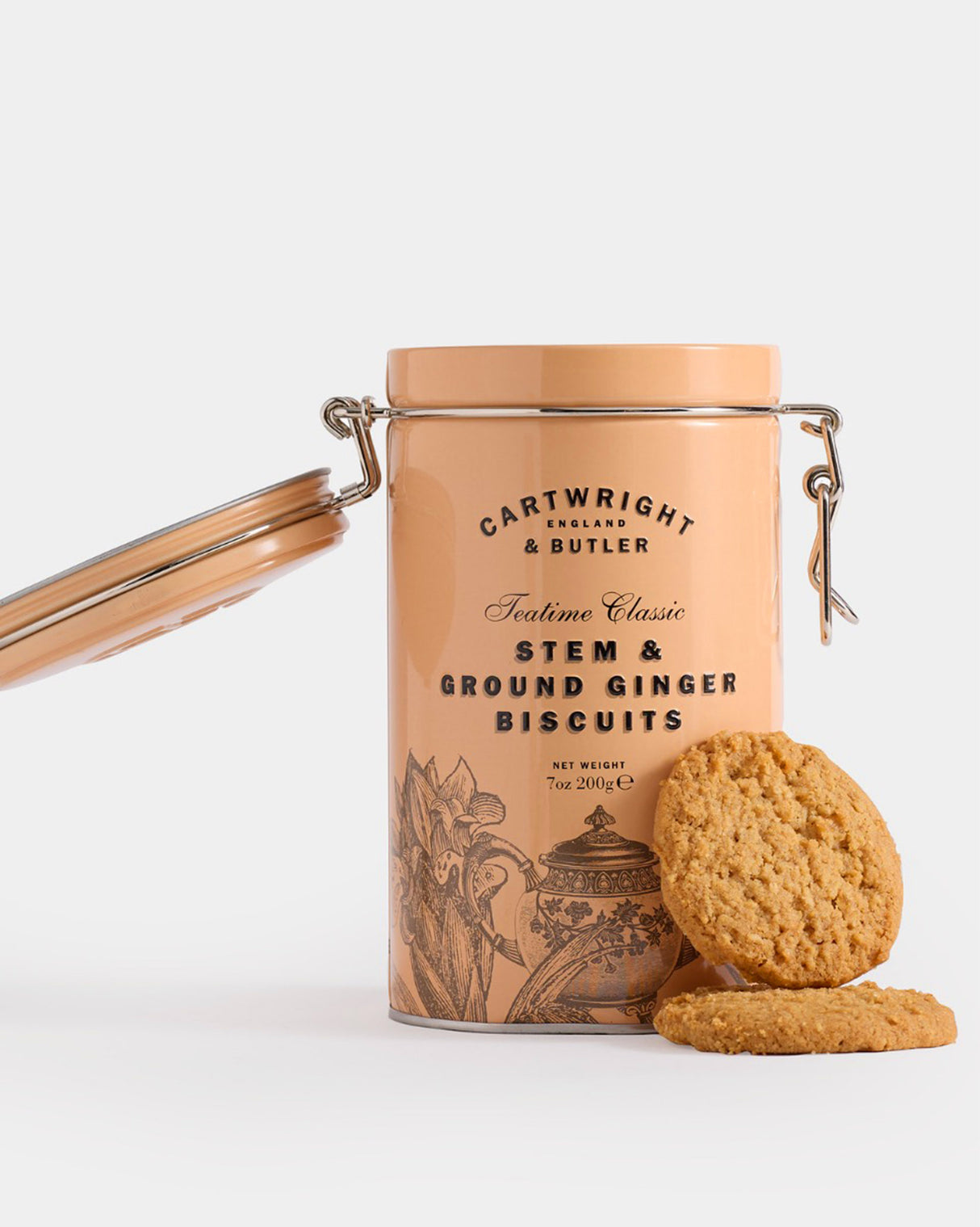C&B Stem & Ground Ginger Biscuits Tin