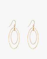 Gold-Filled-Textured-Double-Oval-Drop-Earrings