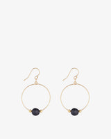 Gold-Filled-Black-Agate-Small-Hoop-Earrings