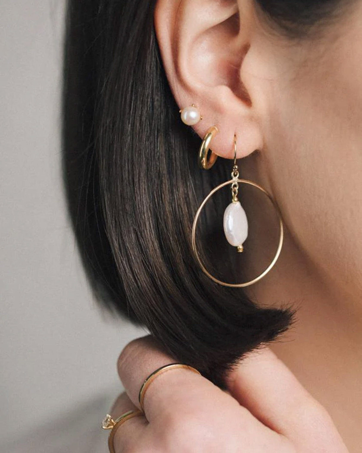 Coin-Pearl-Gold-Filled-Round-Chandelier-Earrings