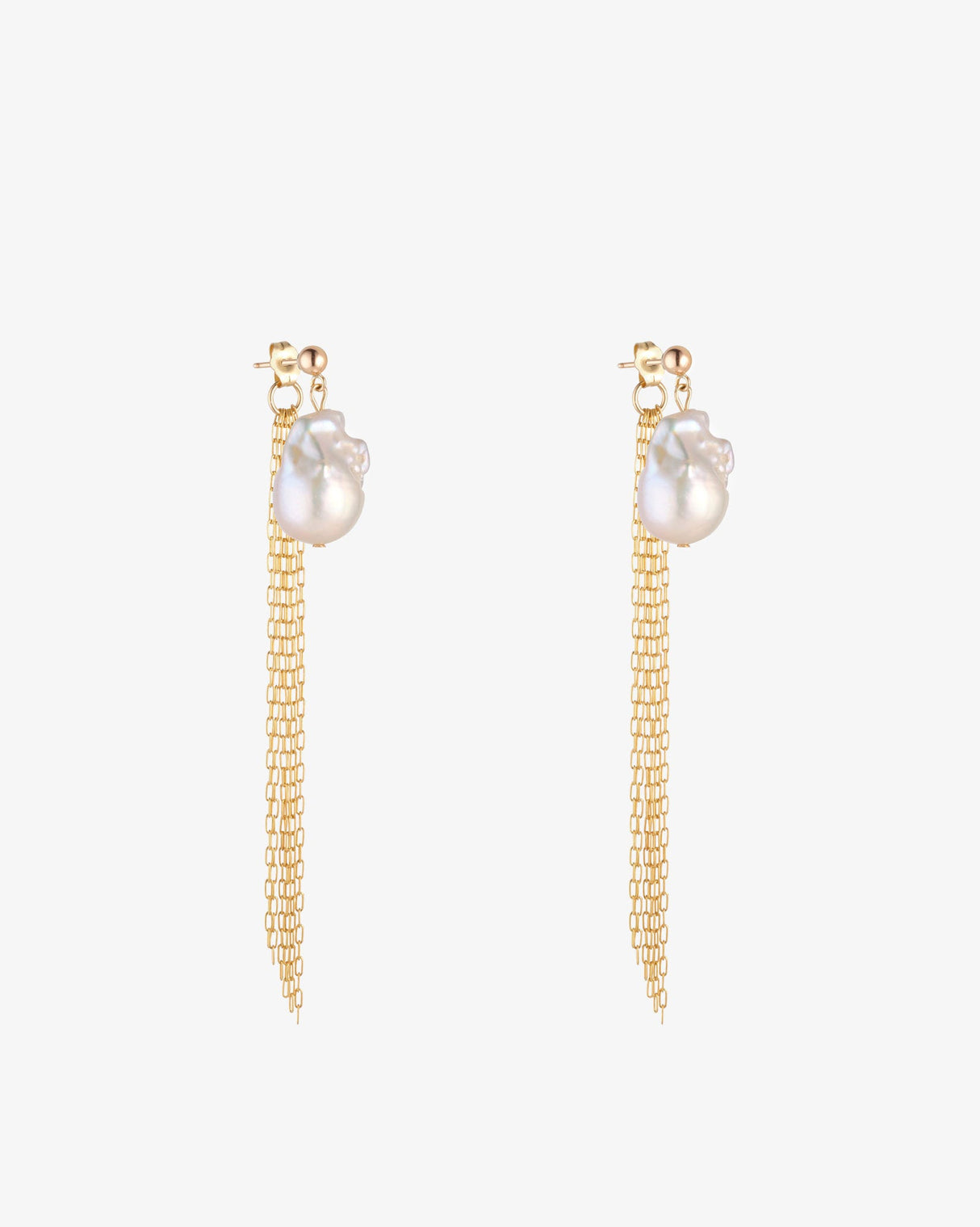 Gold-Filled-Baroque-Pearl-Fringe-Earrings