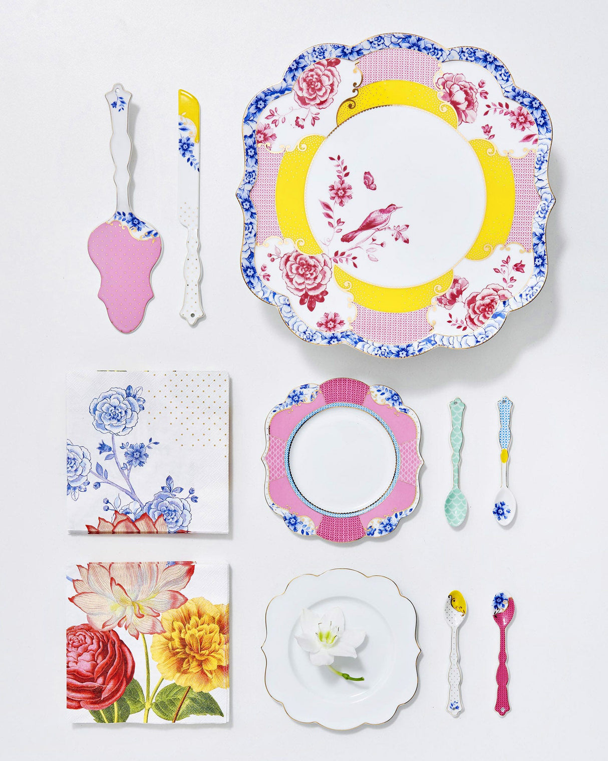 Royal-Multi-Pink-17cm-Plate