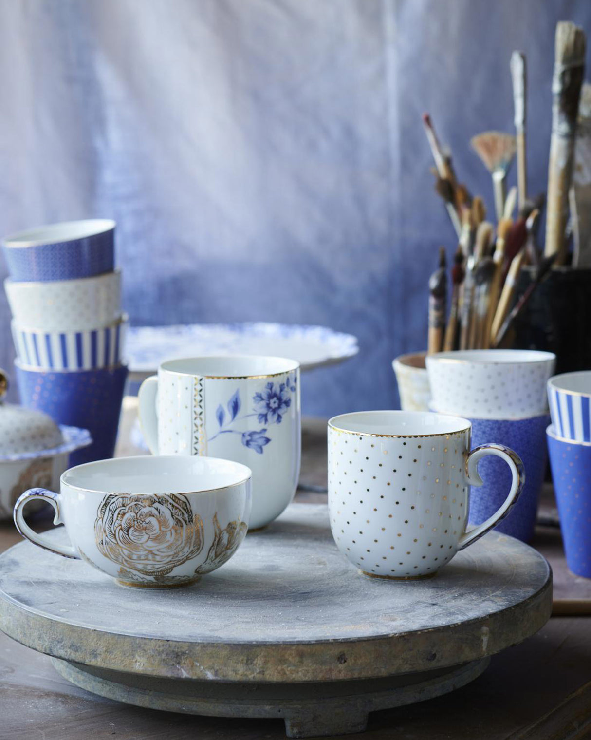 Royal White Large Mug