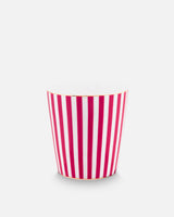 Royal Stripes Dark Pink Handleless Mug & Tea Tip Set