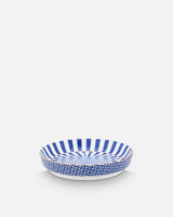 Royal Stripes Blue Flower Handleless Mug & Tea Tip Set