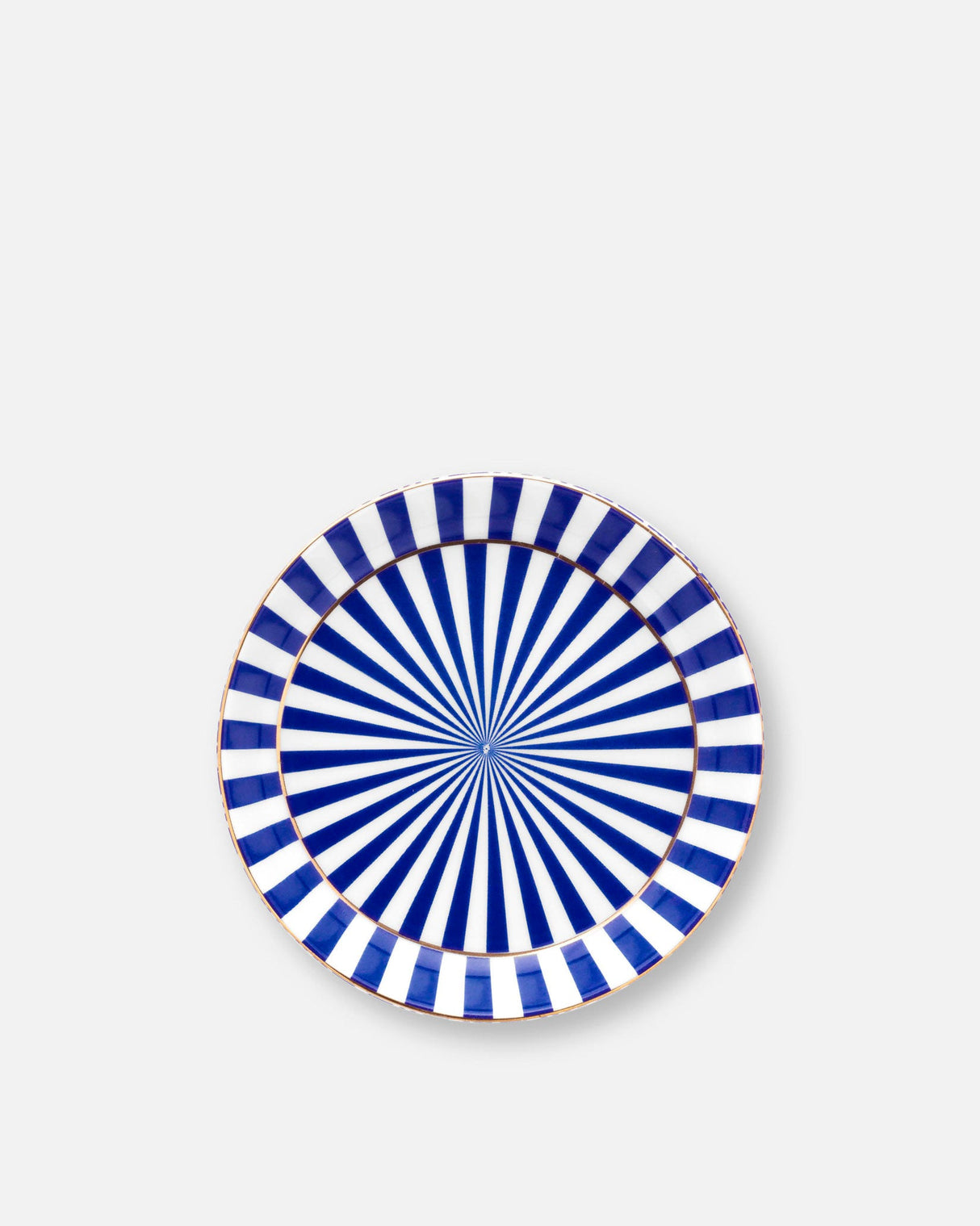 Royal Stripes Blue Flower Handleless Mug & Tea Tip Set