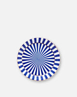 Royal Stripes Blue Flower Handleless Mug & Tea Tip Set