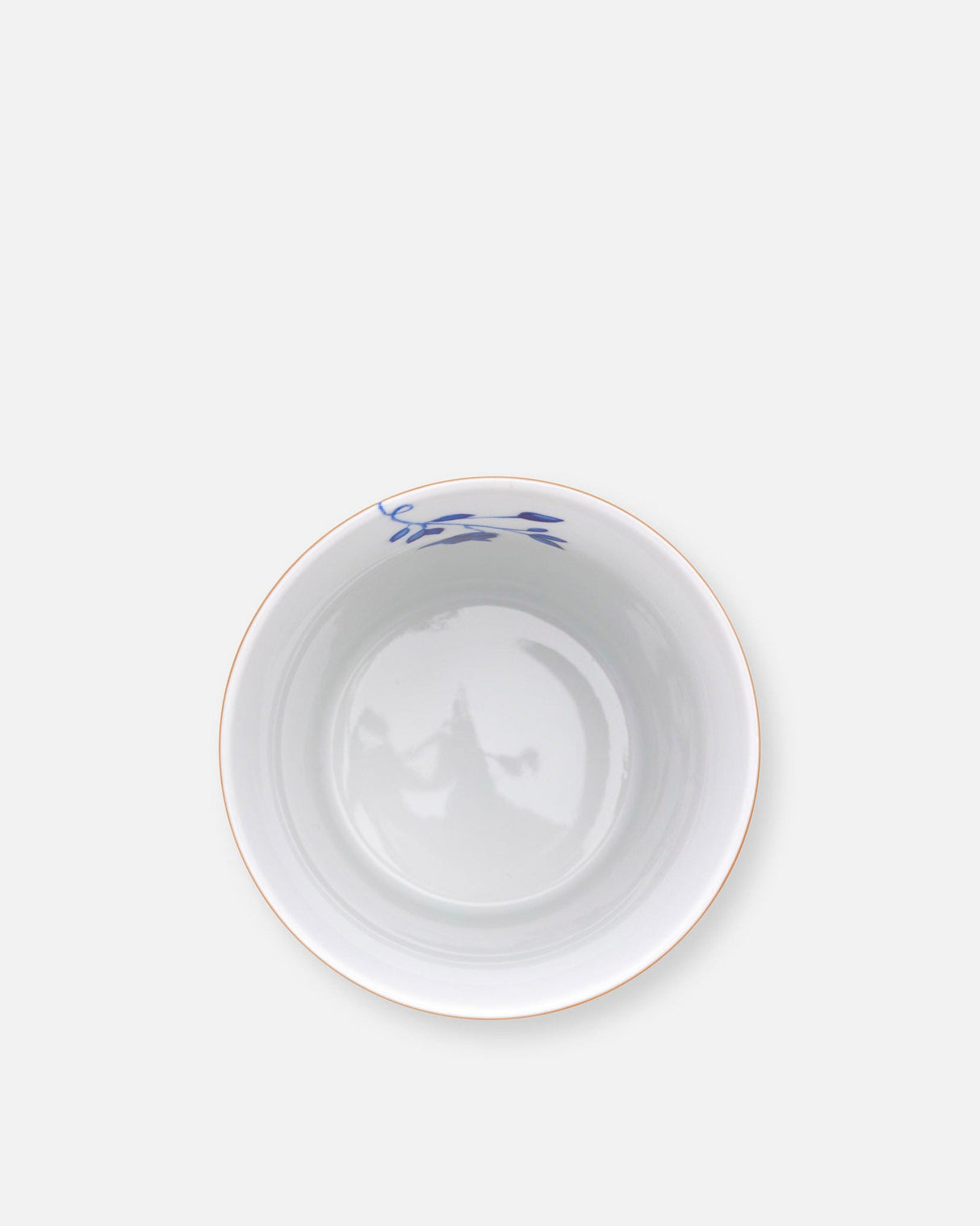 Royal Stripes Blue Flower Handleless Mug & Tea Tip Set