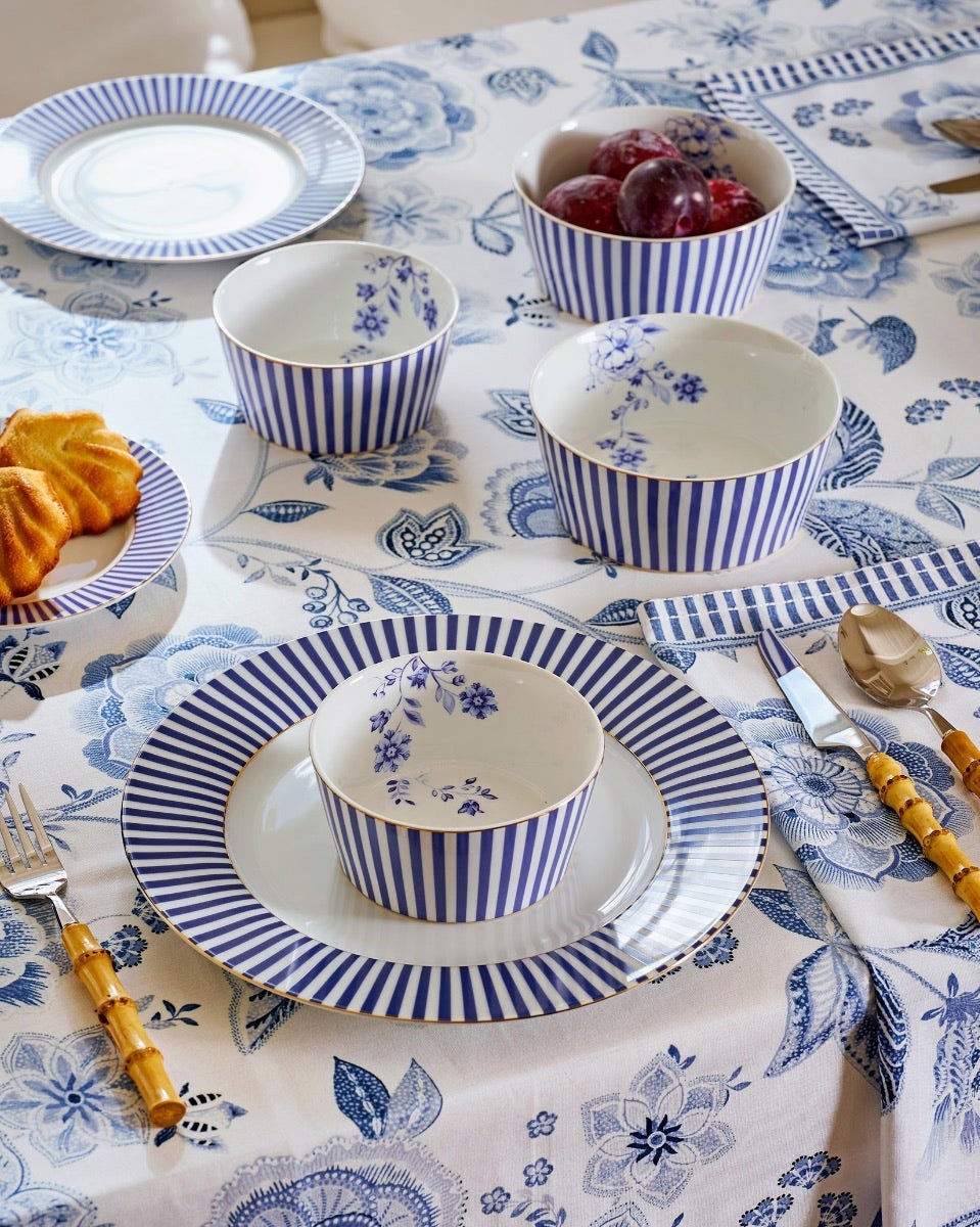 Royal Stripes Blue 15cm Bowl