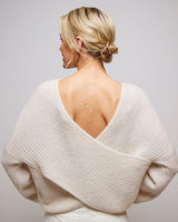 Summer Sand Vee Keyhole Tie Blouse
