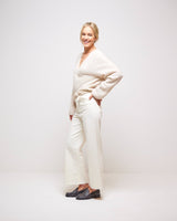 Summer Sand Ymma Open Back Knit Jumper