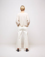 Summer Sand Ymma Open Back Knit Jumper