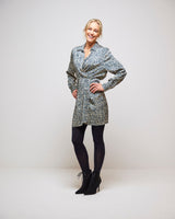Woodland Grey Luna Short Dress