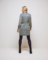 Woodland Grey Luna Short Dress
