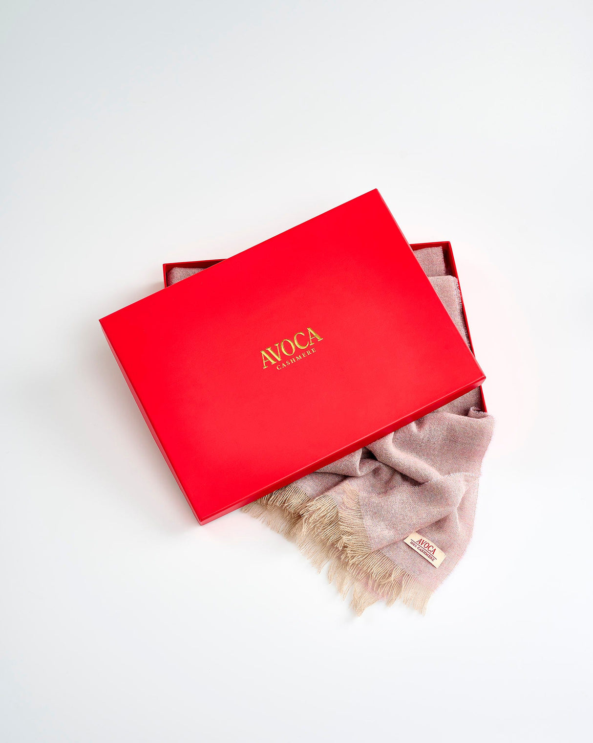 Lilac 100% Cashmere Scarf