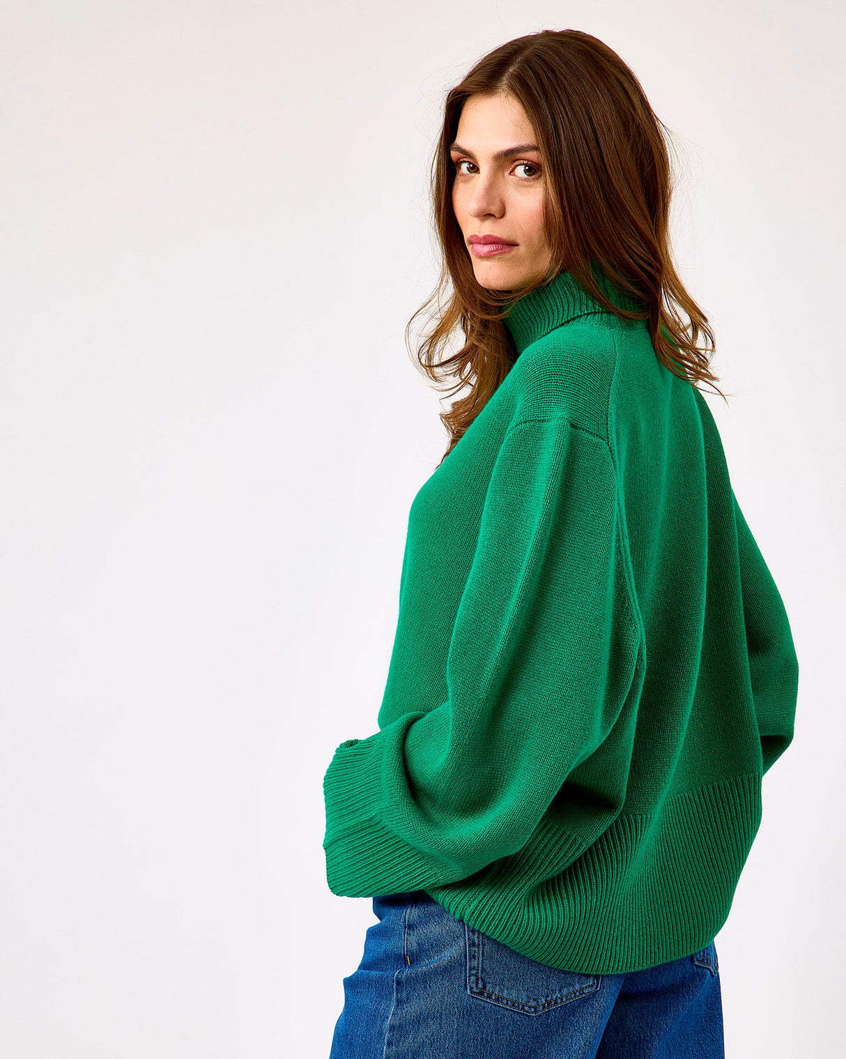 Green-Alpha-Turtle-Neck-Knit-Jumper
