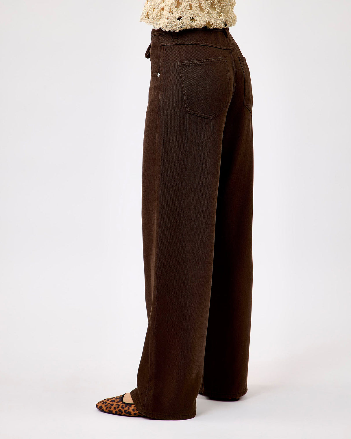 Delicioso Irvine Wide Leg Jeans