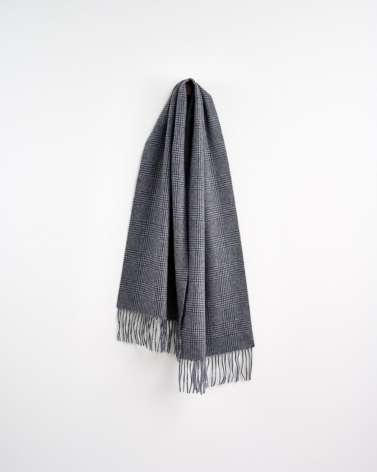 Grey-Check-100%-Cashmere-Double-Layer-Scarf