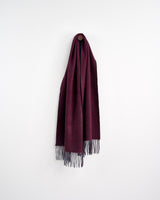Maroon-Check-100%-Cashmere-Double-Layer-Scarf
