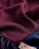 Maroon-Check-100%-Cashmere-Double-Layer-Scarf