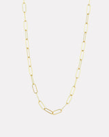 Gold Filled Paperclip Necklace