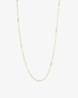 Gold Filled Paperclip Necklace