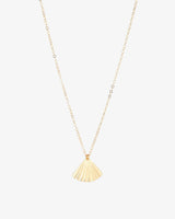 Gold-Filled-Fan-Pendant-Necklace
