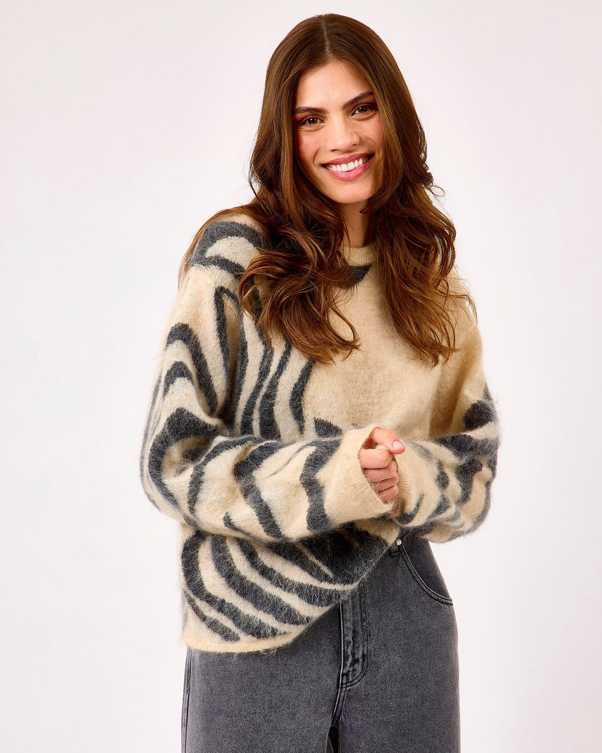 Trench-Coat-Zarah-O-Neck-Printed-Jumper