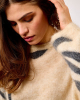 Trench Coat Zarah O-Neck Printed Jumper