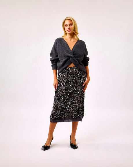 Grey-Sequin-Midi-Skirt