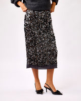 Grey-Sequin-Midi-Skirt