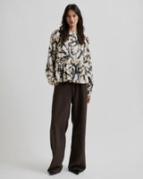 Tofu Cornelis Abstract Print Blouse