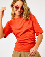Poinciana Ulina Drape T-Shirt